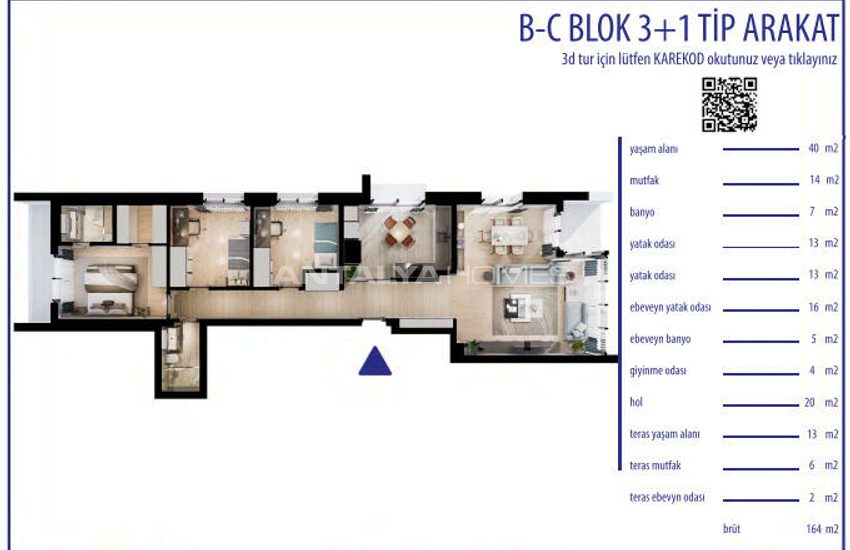 Mountain View Apartments with Communal Pool in Antalya Konyaalti 22