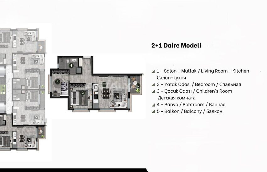 Apartments Near All Amenities and the Sea in Antalya 16