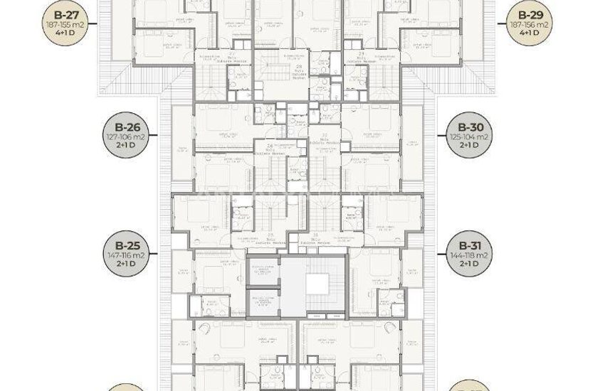 Appartementen In Resortstijl Aan Zee In Alanya, Turkije 17