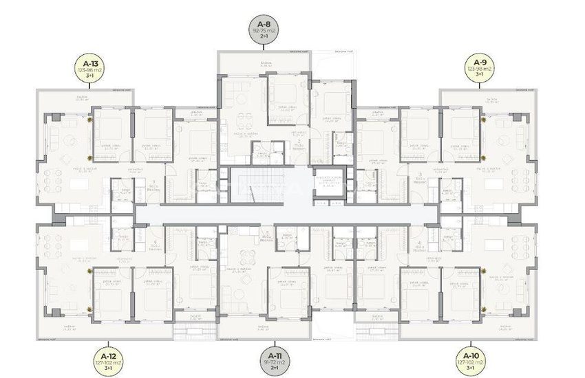 Appartementen In Resortstijl Aan Zee In Alanya, Turkije 13