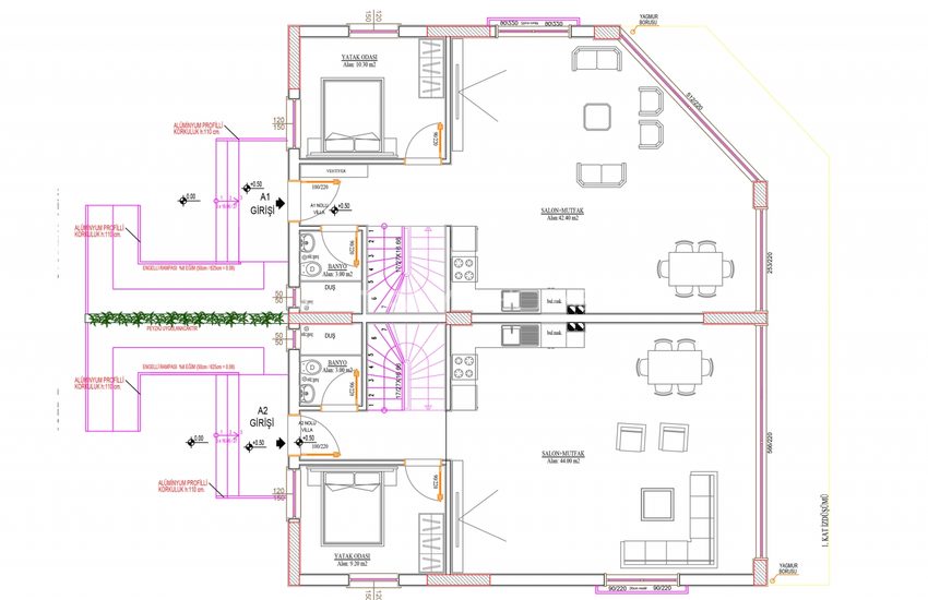 Detached and Semi-detached Villas of Deluxe Housing Project in Belek 16