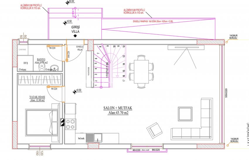 Detached and Semi-detached Villas of Deluxe Housing Project in Belek 18