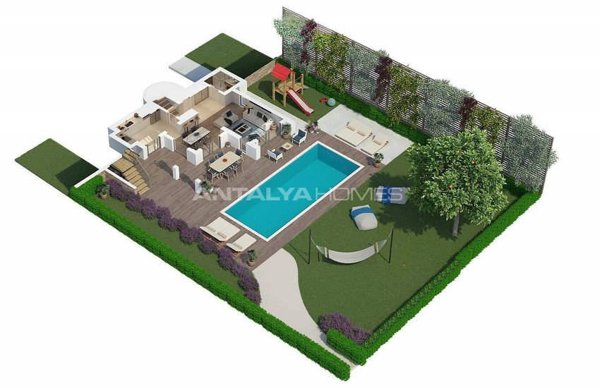 Villas Vue Sur Lac Parfaites Pour Investir À Bodrum Mugla 12
