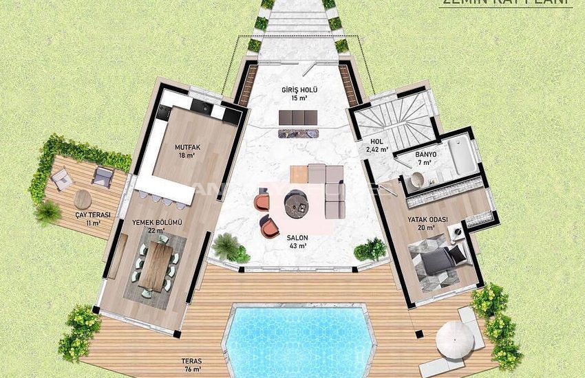 Modern Detached Villas at Advantageous Prices in Bodrum 13