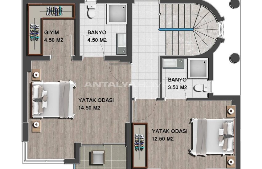 Fristående Villor Med Oavbruten Havsutsikt I Mugla Milas 51