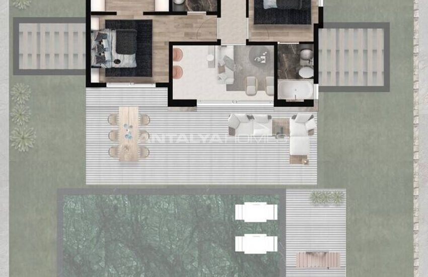 Custom Design Villas in a Secure Complex in Bodrum, Torba 26