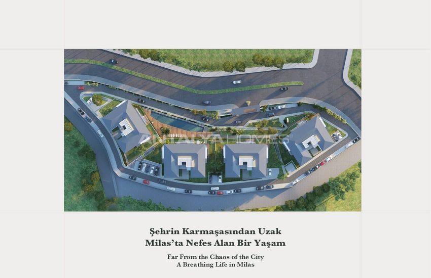 Luxus-wohnungen In Einem Komplex Mit Annehmlichkeiten In Mugla Milas 37