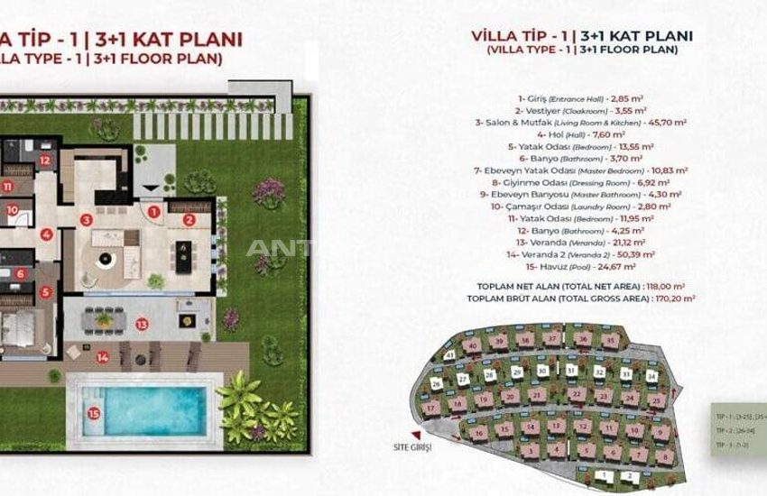 Villas En Pierre Avec Vue Sur Mer À Bodrum Yalikavak 43