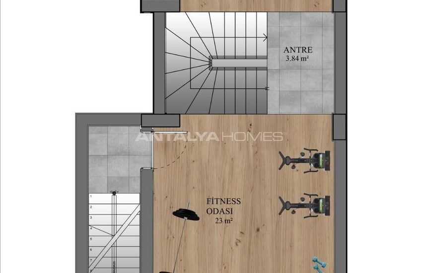 Detached Houses with Panoramic Sea Views in Bodrum Turkey 42