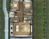 3-bedroom Detached Houses with Pool in Mugla Seydikemer 50