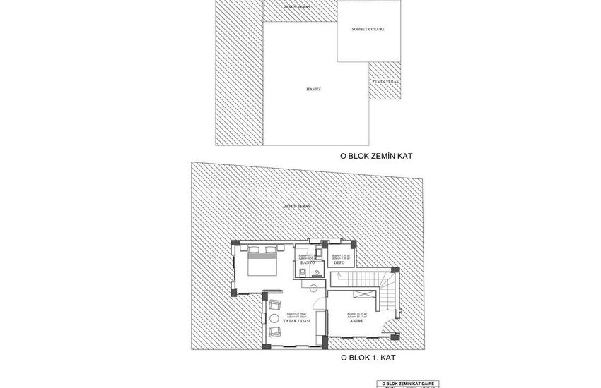 Detached Real Estate with Pool Close to Sea in Bodrum Turkbuku 33