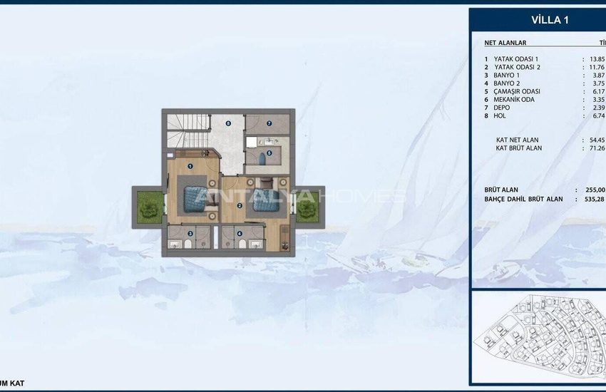 Maisons Individuelles Élégantes Avec Jardin Et Piscine À Bodrum 18