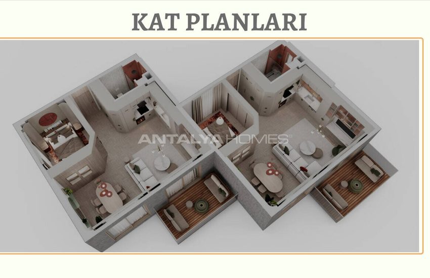 Flats Near Daily Amenities and Marina in Bodrum Turkey 33
