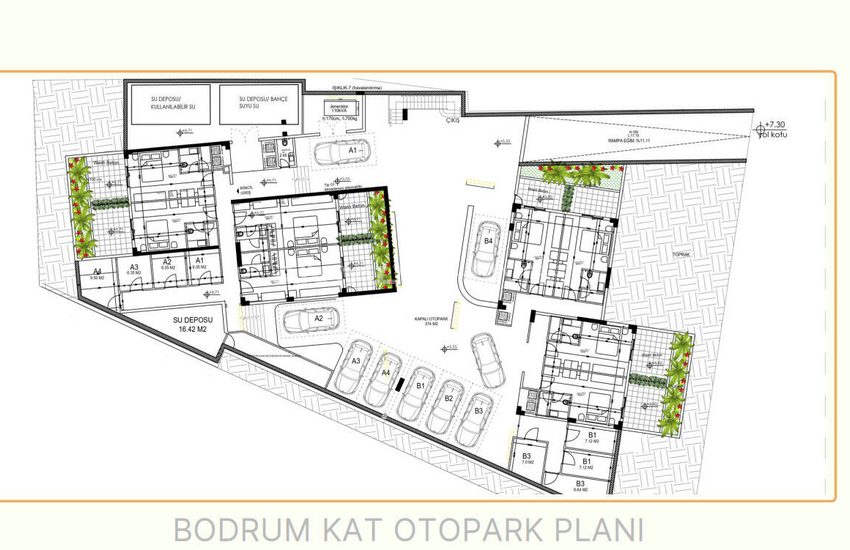 Flats Near Daily Amenities and Marina in Bodrum Turkey 36