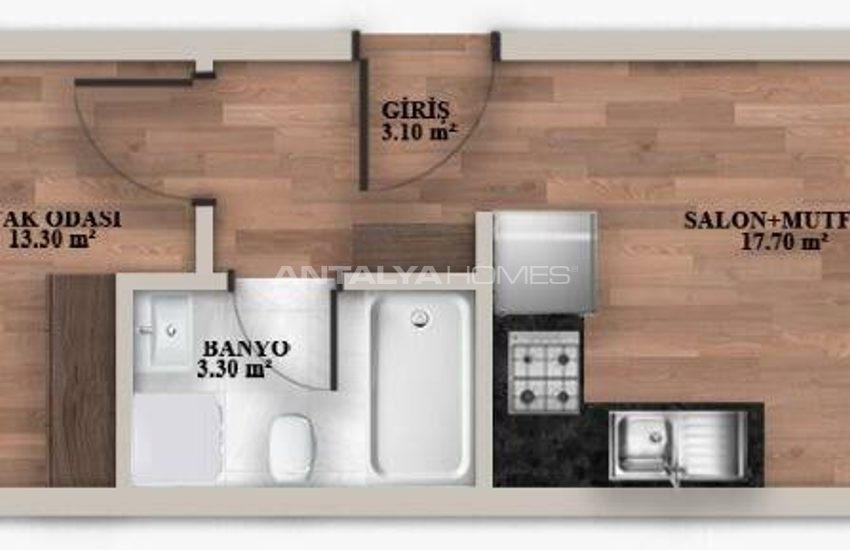 Brand New Properties Near the Sea in Mersin Tomuk 26
