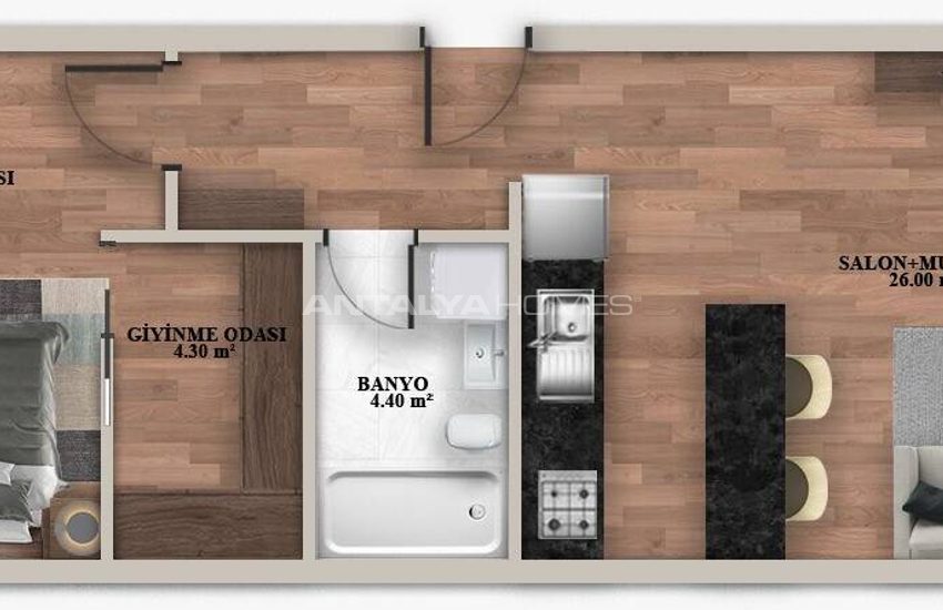 Brand New Properties Near the Sea in Mersin Tomuk 23