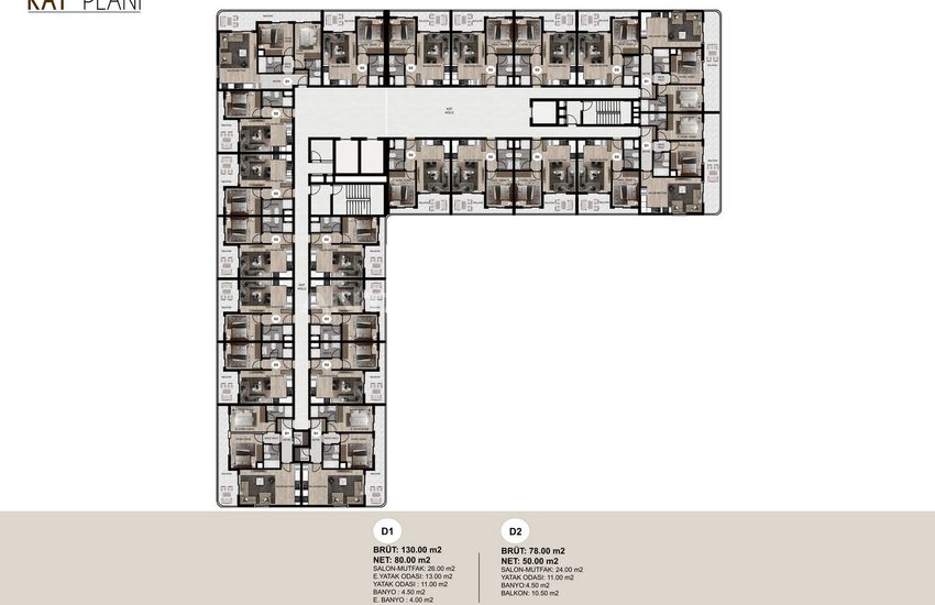 Brand New Properties with Pool and Garden in Mersin Erdemli 19