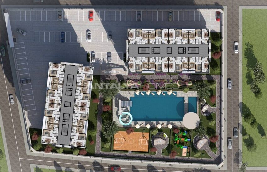 Appartements Avec De Nombreuses Commodités À Mezitli, Mersin 25