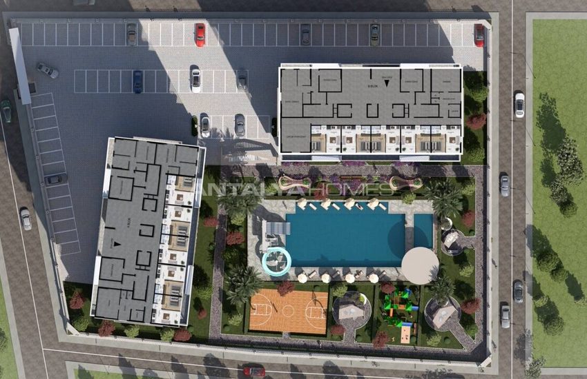 Appartements Avec De Nombreuses Commodités À Mezitli, Mersin 24
