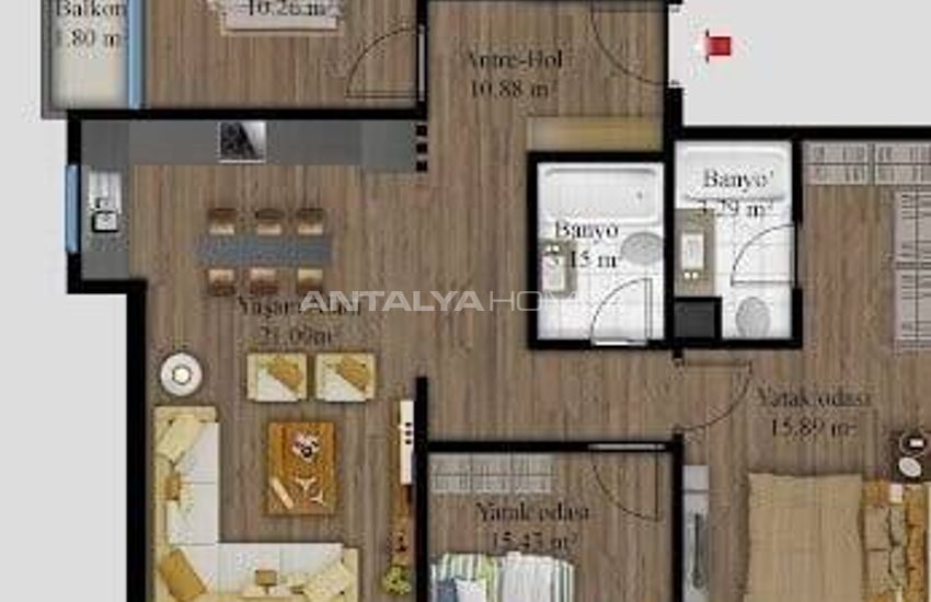 Investment Apartments with Sea and Nature Views in Mersin 16