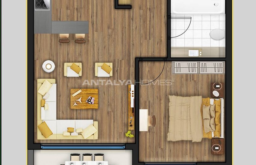 Apartments Within Walking Distance of the Beach in Mersin Tomuk 25