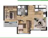Investment 2-bedroom Properties with Sea Views in Mersin 22
