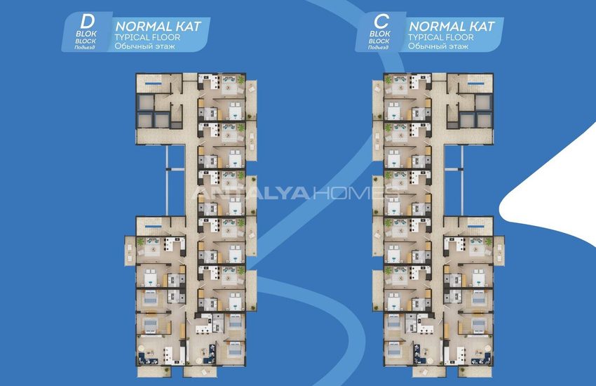 شقق مطلة على البحر والطبيعة للبيع في تيجي 35