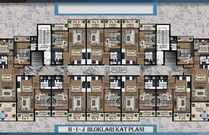 Nieuwe Appartementen In Het Prestigieuze Project In Mersin 55