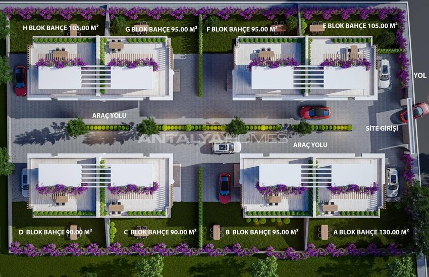 Nieuwe Huizen In Een Boetiekproject In Mezitli Mersin 41
