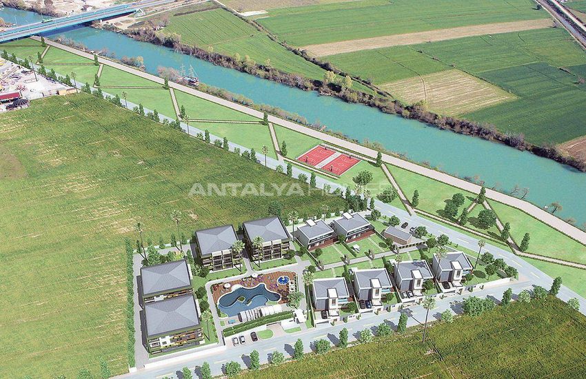 Antalya Manavgat’ta Nehire Sıfır Marinalı Lüks Daireler 44