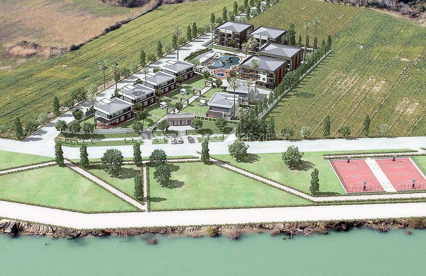 Antalya Manavgat’ta Nehire Sıfır Marinalı Lüks Daireler 43