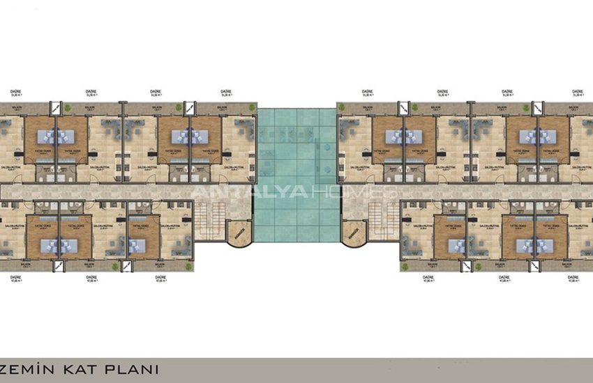 Elegant Alanya Apartments in Central Location Mahmutlar 52
