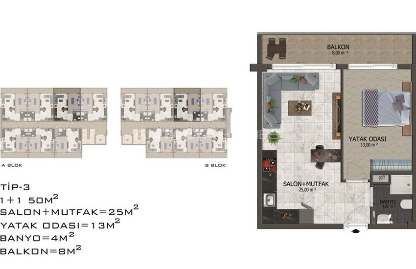 Elegant Alanya Apartments in Central Location Mahmutlar 57