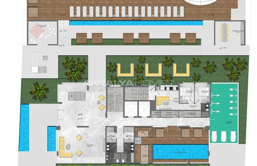 New Flats 700 Mt to the Sea in Mahmutlar Alanya 26