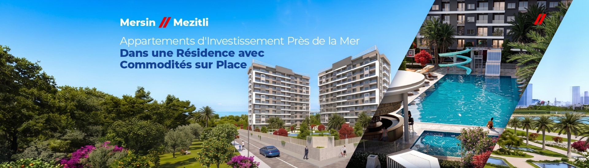 Appartements Avec De Nombreuses Commodités À Mezitli, Mersin