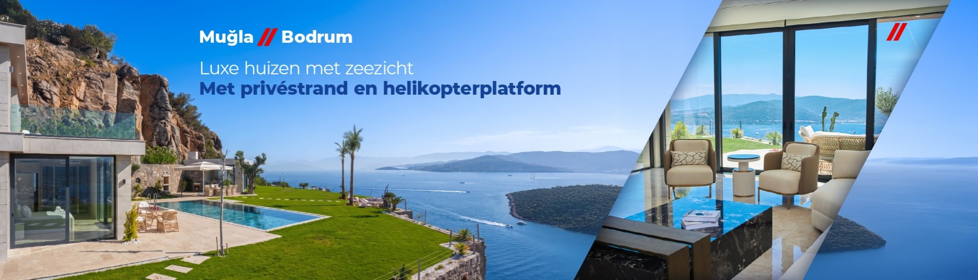 Luxe Huizen Met Privéstrand In Exclusieve Regio In Bodrum