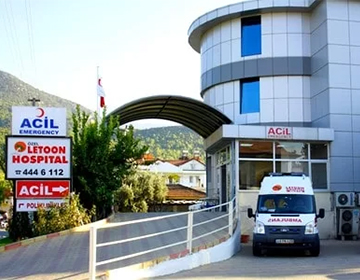 En sjukvårdsinrättning i Fethiye, Muğla, Turkiet