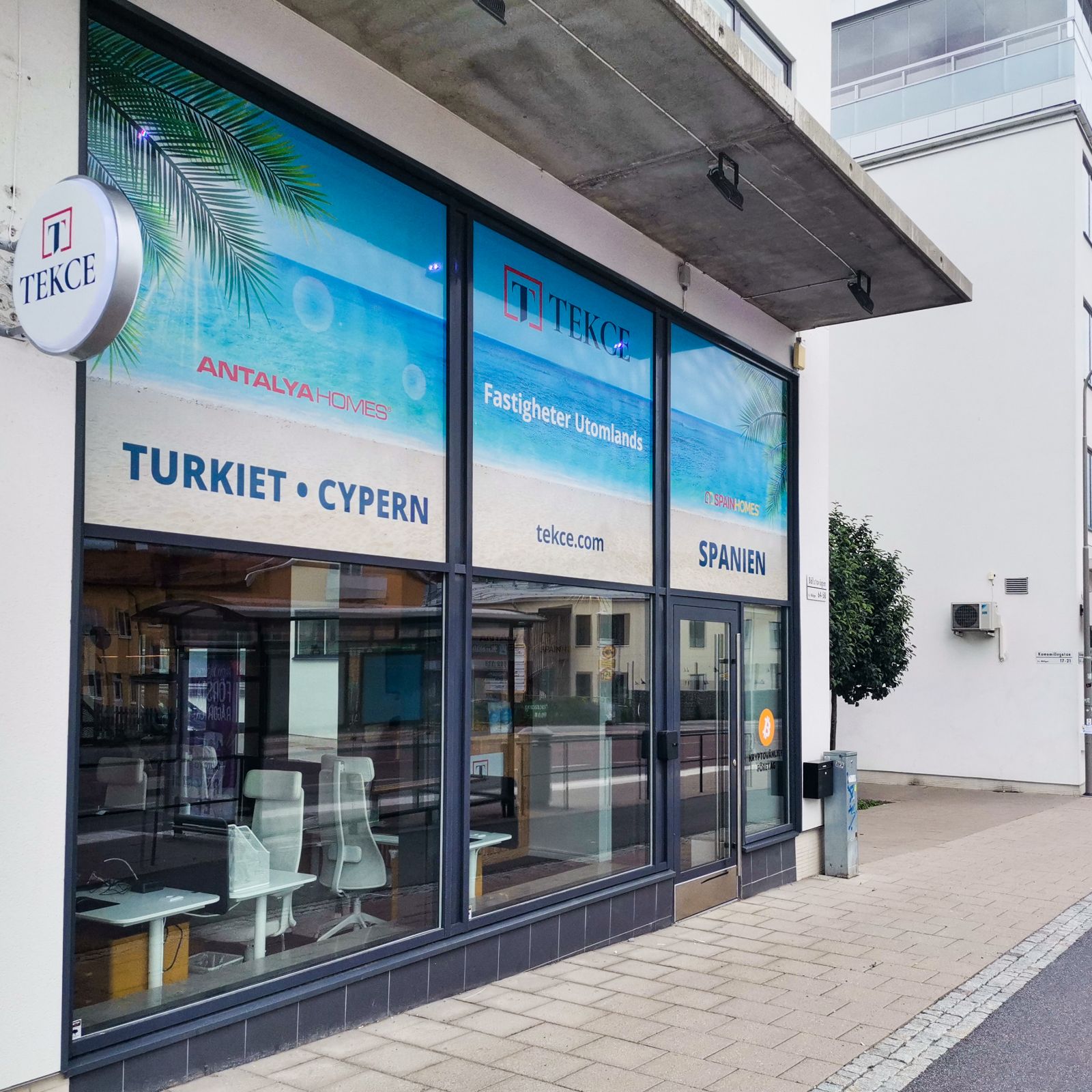 TEKCE Real Estate Stockholm Kantoor in Zweden