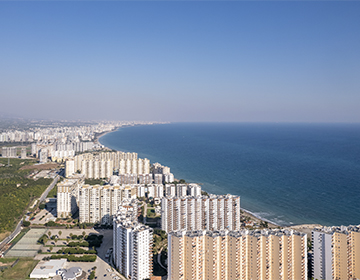 properties along the coast of Mersin