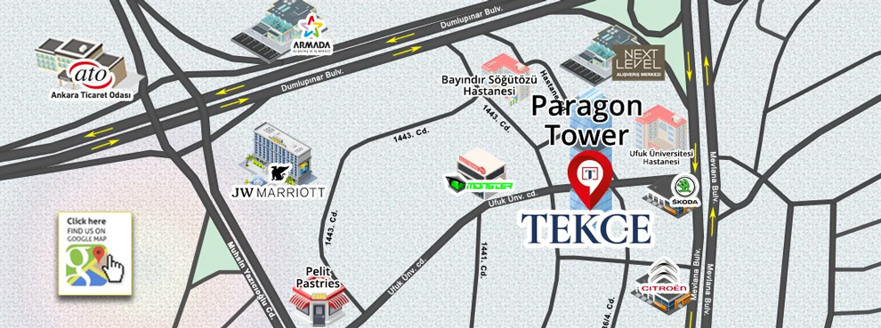 TEKCE Real Estate Gayrimenkul AŞ Ankara Ofisi Nerede? TEKCE Real Estate Gayrimenkul AŞ Ankara Ofisi Nerede?