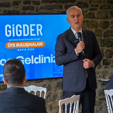 تم إعادة انتخاب رئيس مجلس إدارتنا، السيد بيرم تكجه، رئيسًا لجمعية GİGDER، في خطوة بارزة تعكس التقدم الكبير نحو رؤية تركيا العقارية العالمية.