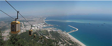 Cable Car in Konyaaltı, Antalya